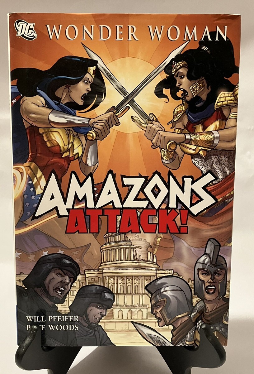 DC Wonder Woman Amazons Attack Hardcover Will Pfeifer Pete Woods