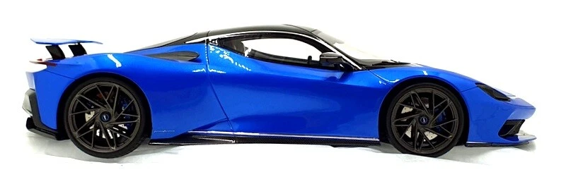 Top Speed 1/18 Scale TS0498 - Automibili Pininfarina Battista Geneva 2019 Blue - Image 3 of 4