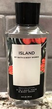 ISLAND BATH BODY WORKS MEN'S COLLECTION 3-IN-1 HAIR FACE BODY WASH NEW