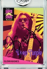 -DEEP PURPLE- 1991 PRO SET SUPERSTARS Signed/...