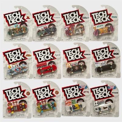 Tech Deck Series 59 Complete Set All 12 Santa Cruz PlanB W/ DGK