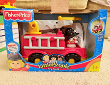 Little People Fire Truck Lights Up And Makes Sounds