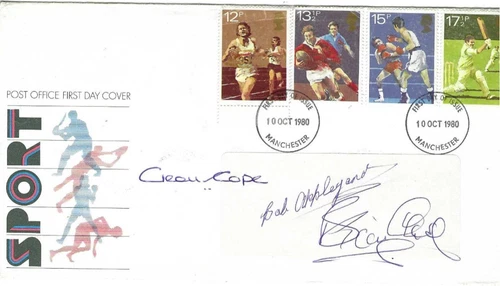 Sport GB Comm/FDC - Sport - Signed -  1980  (SP64)