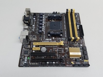 Asus A55BM-PLUS Socket FM2+ DDR3 SDRAM Desktop Motherboard