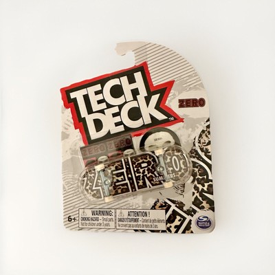 Tech Deck Zero Skateboards Gabriel Summers Leopard print Fingerboard RARE