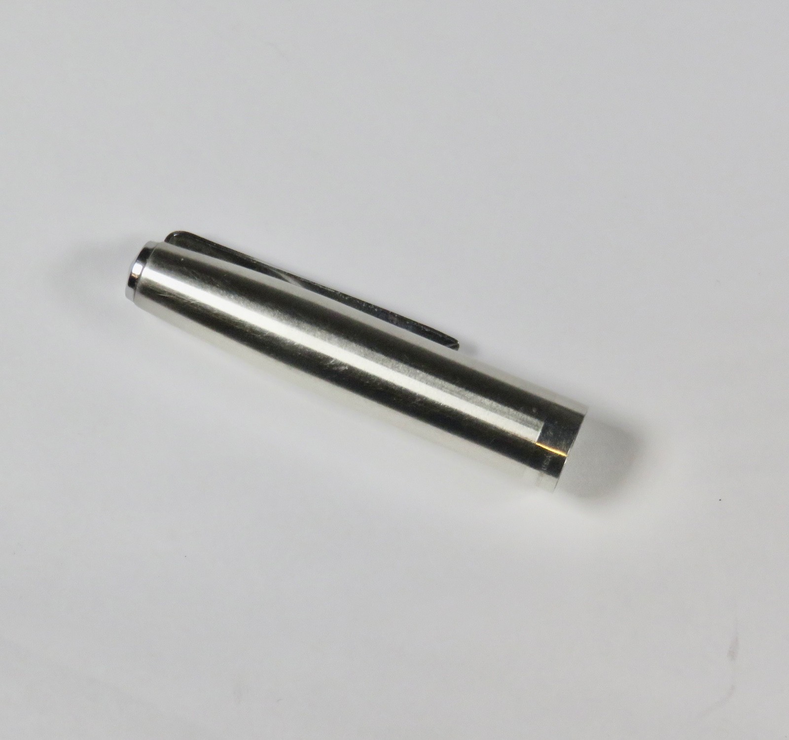 Vintage Parker 21 Fountain Pen Navy Blue, Chrome Cap