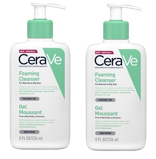 CeraVe Foaming Cleanser 236ml x 2