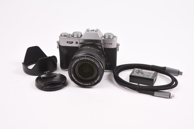 Fujifilm X-T30 26.1MP Mirrorless (Silver) w/18-55mm Shutter Count:30.9k #Z-02055