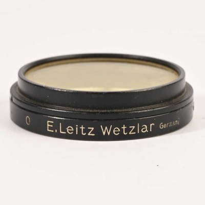 Leica E.Leitz Wetzlar 0 gelb Filter Linsenfilter SHP 311424