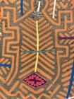 (#1)  Authentic Handstitched Mola Textile Kuna Indians, San Blas, TRIBE 18 x 23 — photo 5