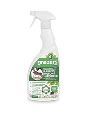 Grazers Natural Pigeon Rabbit Deer Geese Deterrent 750ml Garden Outdoor Spray