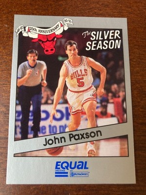 1991 Star Co Equal John Paxson Glossy Only 200 Produced