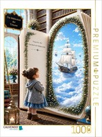 Calvendo Puzzle The Sky Ship | 1000 Pieces, Finished Size 25.2 × 18.9 In (64 × 4