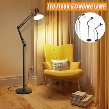 Adjustable LED Floor Standing Lamp Reading Floor Lamp Floor Light for Bedroom UK