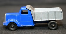 Vintage Tootsietoy Mack L-Line Dump Truck - Blue Silver Diecast USA Excellent