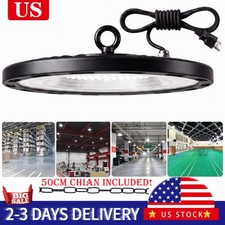 800W LED High Bay Light Industrial Factory Warehouse Shop Commercial w/US Plug