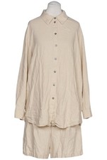 OBJECT Anzug Damen Kostüm Set Zweiteiler Gr. EU 40 Leinen Beige #52qa1m7