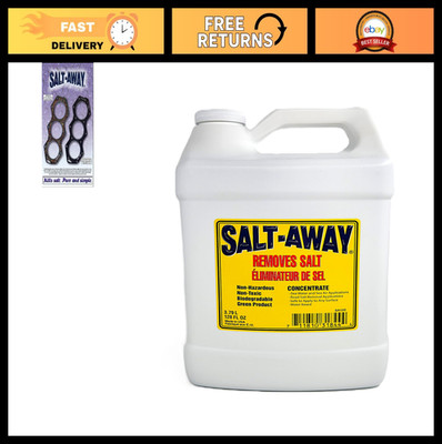Concentrated Salt-Away Solution Gallon (128 fl oz) - Marine & Outdoor Use, Rust