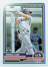 2023 PANINI USA STARS & STRIPES #42 MAXWELL CLARK BASE CARD NM