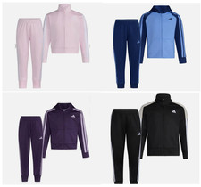 NWT Adidas Kids 2 Piece Tracksuit Set Jacket  Joggers   Choose Size  Color