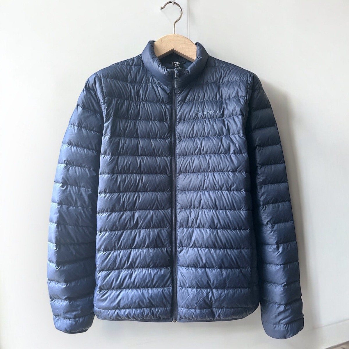 Macpac Men's Uber Light Packable Down Jacket, Size M, Navy Blue