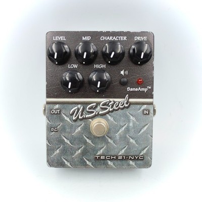 TECH21  US Steel Made in U.S.A. Tech21 Guitar Effect Pedal 711446