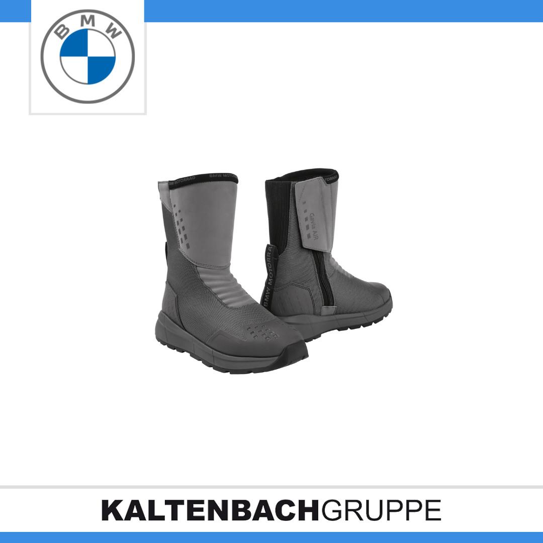 Genuine BMW Motorcycle Boots Gavia Air Grey