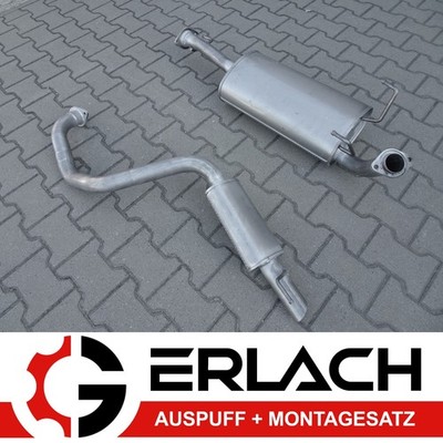 Auspuff für Toyota Land Cruiser 3.0 D D4D J90 3-Türen Auspuffanlage *3698