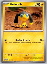 Helioptile Mega Evolution 052/132 Common PokéMon — English Near Mint