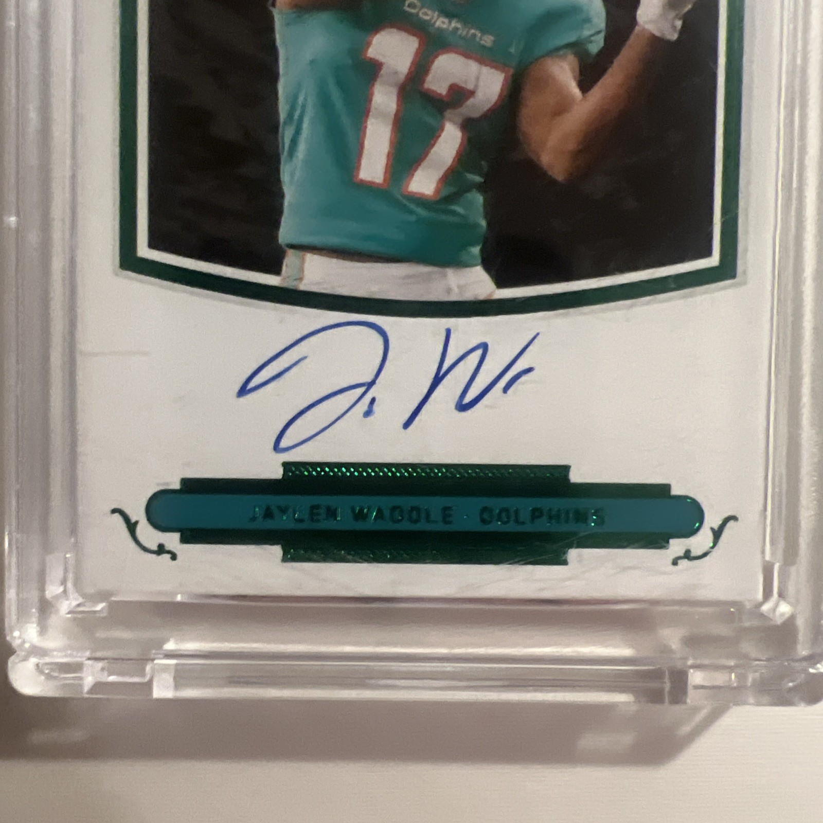 2021 Panini Jaylen Waddle Auto Flawless Rookie Signatures 1/1 White Box SSP🔥 view 12