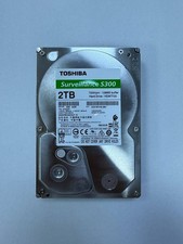 Toshiba S300 2TB Surveillance HDD 3.5? SATA CCTV DVR NVR Hard Drive refurbrished