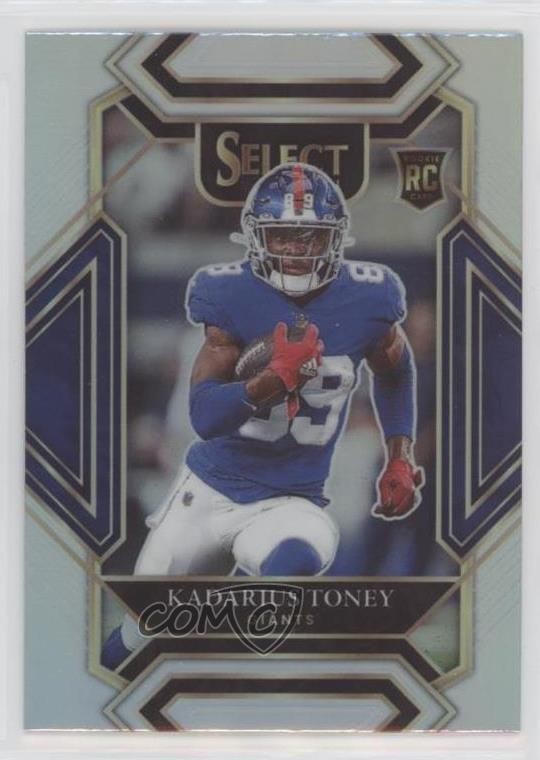 2021 Panini Select Club Level Silver Prizm Kadarius Toney #252 0nr3