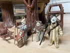 Vintage Kenner Star Wars Ewok Village Playset Complete 1983 ROTJ V6 WITH 4 Ewoks