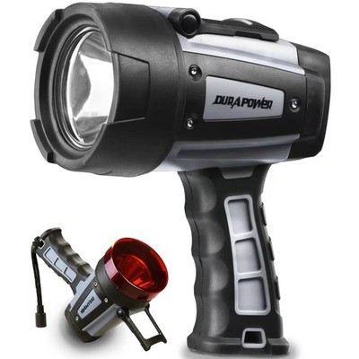 Durapower Rechargeable Spotlight Flashlight, High Lumen IP68 Waterproof Super...