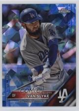 2016 Topps Box Set Chrome Sapphire Edition /250 Scott Van Slyke #542 0j53