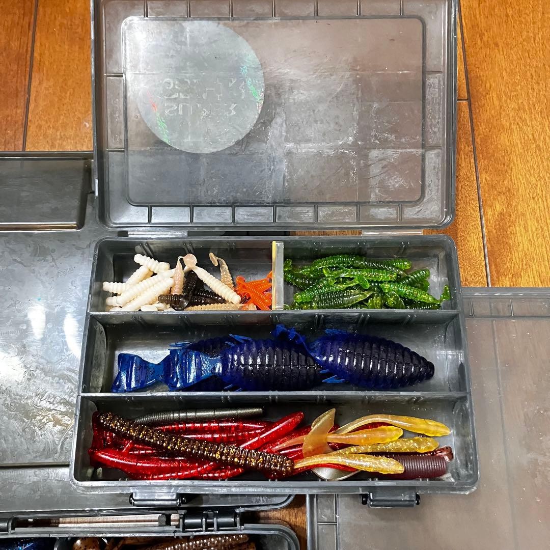 Worm set Gary Yamamoto others black bass - Image 4