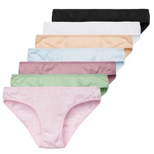 Tazzio Damen Slip 7er-Pack Slips Unterwäsche Unterhosen Schlüpfer Set