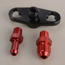 Fuel Rail Pressure Regulator FPR Adapter 1/8NPT Fitting fit for Nissan Toyota