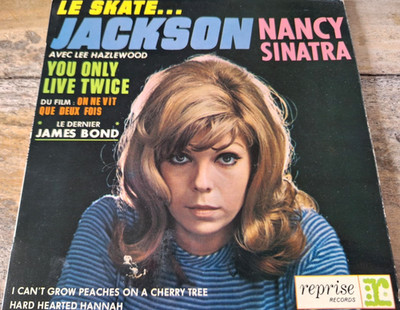 NANCY SINATRA & LEE HAZLEWOOD - Le Skate... Jackson - You Only Live Twice EP 7''