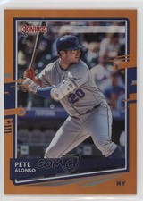 2020 Panini Donruss Holo Orange Pete Alonso (Base) #204 10xd