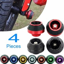Universal Motorcycle Alloy Front Fork Slider Cups for Wheel Crash Protection