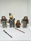 Star Wars Vintage Lot  Action Figures Kenner Ewoks Excellent
