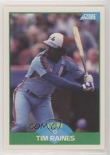 1989 Score Tim Raines #40 HOF 0gh