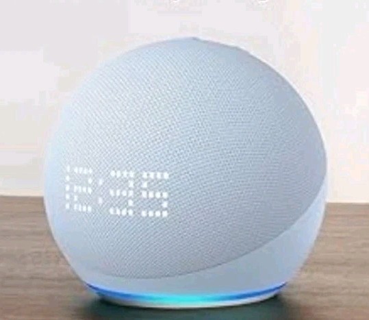 Amazon Echo Dot (5th Gen 2022 ) Smart Speaker with Clock - Cloud