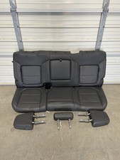 2019-2026 Sierra Denali Chevrolet Silverado Rear Black Leather Seats Seat 2019-2026 Sierra Denali Chevrolet Silverado Rear Black Leather Seats Seat