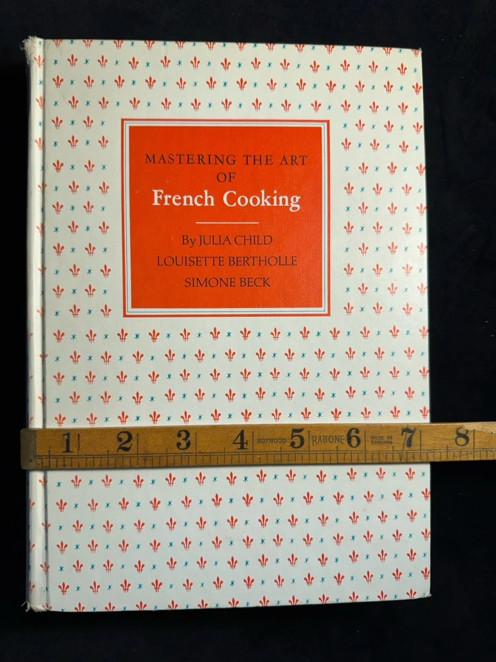 Mastering the Art of French Cooking Julia Child 2 Vol set 1969/1970 1st Edition Foto 3 de 4