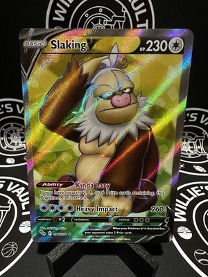Slaking V (Full Art) 077/078 Pokémon GO Holo