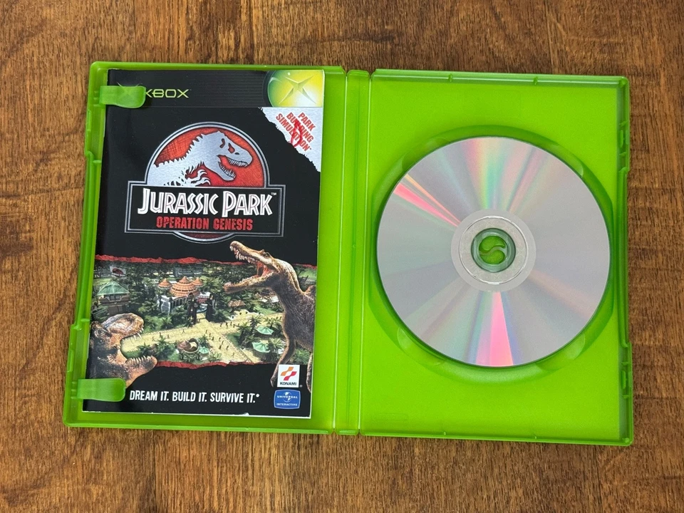 Jurassic Park 'Operation Genesis' - Microsoft Xbox - Complete with Manual - Image 4 of 4