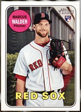 2018 Topps Heritage #605 Marcus Walden Baseball NM