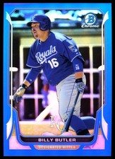 2014 Bowman Chrome Blue Refractor #139 Billy Butler /250